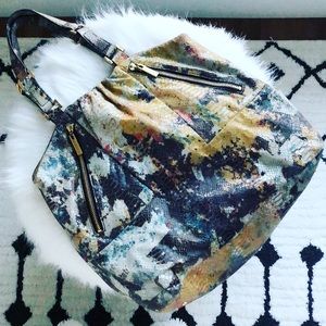 Tory Burch Large Steffi Wally Hobo | Authentic